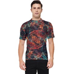 Fractal Men s Short Sleeve Rash Guard