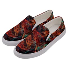 Fractal Men s Canvas Slip Ons by Sparkle