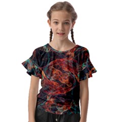 Fractal Kids  Cut Out Flutter Sleeves