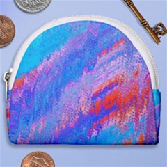 Fractal Horseshoe Style Canvas Pouch