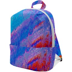 Fractal Zip Up Backpack