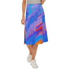 Fractal Midi Panel Skirt