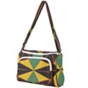 Abstract pattern geometric backgrounds   Front Pocket Crossbody Bag View1