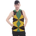 Abstract pattern geometric backgrounds   Men s Sleeveless Hoodie View1