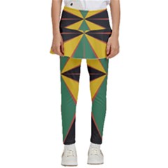 Abstract Pattern Geometric Backgrounds   Kids  Skirted Pants