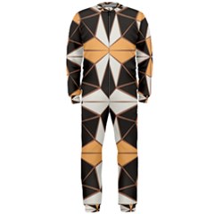 Abstract Pattern Geometric Backgrounds   Onepiece Jumpsuit (men) by Eskimos