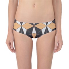 Abstract Pattern Geometric Backgrounds   Classic Bikini Bottoms by Eskimos