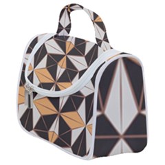 Abstract Pattern Geometric Backgrounds   Satchel Handbag by Eskimos