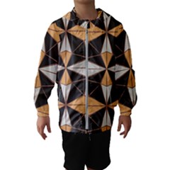 Abstract Pattern Geometric Backgrounds   Kids  Hooded Windbreaker by Eskimos