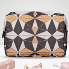 Abstract Pattern Geometric Backgrounds   Make Up Pouch (medium) by Eskimos