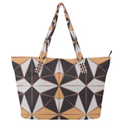 Abstract Pattern Geometric Backgrounds   Full Print Shoulder Bag by Eskimos