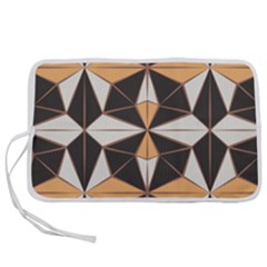 Abstract Pattern Geometric Backgrounds   Pen Storage Case (l) by Eskimos