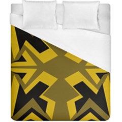 Abstract pattern geometric backgrounds   Duvet Cover (California King Size)