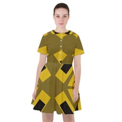 Abstract Pattern Geometric Backgrounds   Sailor Dress by Eskimos