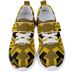 Abstract Pattern Geometric Backgrounds   Women s Velcro Strap Shoes by Eskimos