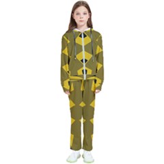 Abstract Pattern Geometric Backgrounds   Kids  Tracksuit