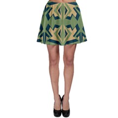 Abstract Pattern Geometric Backgrounds   Skater Skirt by Eskimos