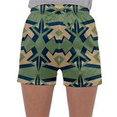 Abstract Pattern Geometric Backgrounds   Sleepwear Shorts by Eskimos