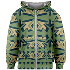 Abstract Pattern Geometric Backgrounds   Kids  Zipper Hoodie Without Drawstring by Eskimos