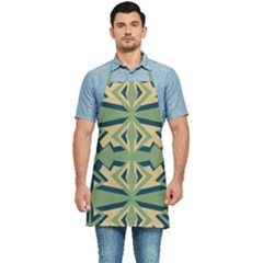 Abstract Pattern Geometric Backgrounds   Kitchen Apron by Eskimos