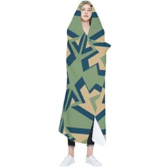 Abstract Pattern Geometric Backgrounds   Wearable Blanket by Eskimos