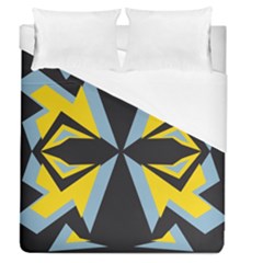 Abstract Pattern Geometric Backgrounds   Duvet Cover (queen Size)