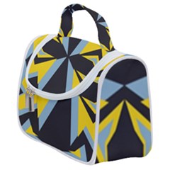 Abstract Pattern Geometric Backgrounds   Satchel Handbag by Eskimos