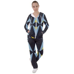 Abstract Pattern Geometric Backgrounds   Women s Tracksuit by Eskimos