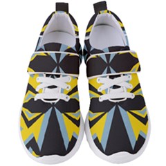 Abstract Pattern Geometric Backgrounds   Women s Velcro Strap Shoes by Eskimos