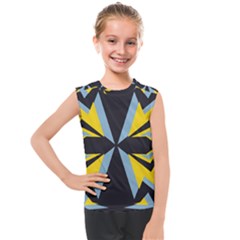 Abstract Pattern Geometric Backgrounds   Kids  Mesh Tank Top by Eskimos