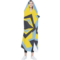 Abstract Pattern Geometric Backgrounds   Wearable Blanket by Eskimos