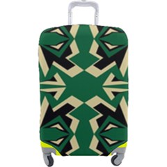 Abstract Pattern Geometric Backgrounds   Luggage Cover (large)