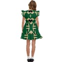 Abstract pattern geometric backgrounds   Kids  Winged Sleeve Dress View4