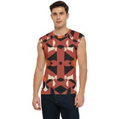 Abstract Pattern Geometric Backgrounds   Men s Raglan Cap Sleeve Tee by Eskimos