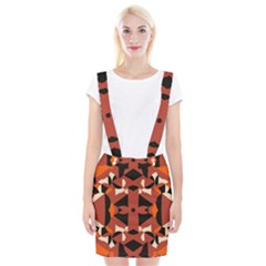 Abstract Pattern Geometric Backgrounds   Braces Suspender Skirt by Eskimos