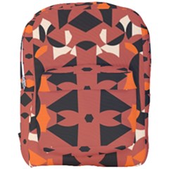 Abstract Pattern Geometric Backgrounds   Full Print Backpack by Eskimos