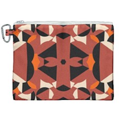 Abstract Pattern Geometric Backgrounds   Canvas Cosmetic Bag (xxl) by Eskimos