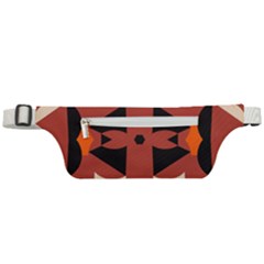 Abstract Pattern Geometric Backgrounds   Active Waist Bag by Eskimos