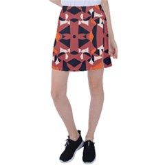 Abstract Pattern Geometric Backgrounds   Tennis Skirt by Eskimos