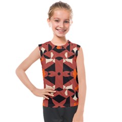 Abstract Pattern Geometric Backgrounds   Kids  Mesh Tank Top by Eskimos