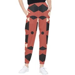 Abstract Pattern Geometric Backgrounds   Tapered Pants by Eskimos