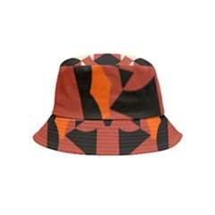 Abstract Pattern Geometric Backgrounds   Inside Out Bucket Hat (kids) by Eskimos