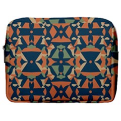 Abstract Pattern Geometric Backgrounds   Make Up Pouch (large) by Eskimos