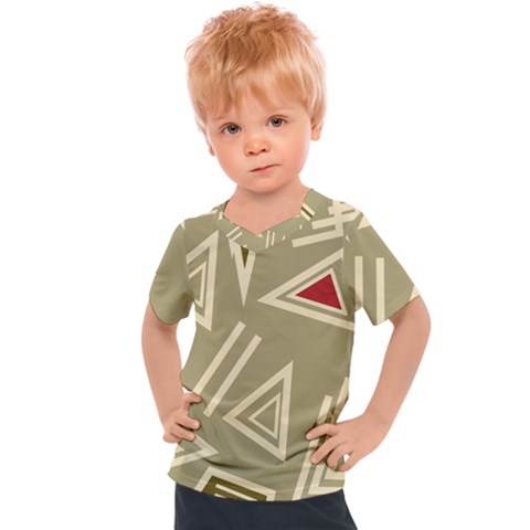 Abstract Pattern Geometric Backgrounds   Kids  Sports Tee by Eskimos