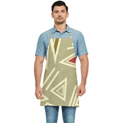 Abstract Pattern Geometric Backgrounds   Kitchen Apron by Eskimos