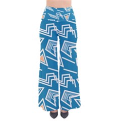 Abstract Pattern Geometric Backgrounds   So Vintage Palazzo Pants by Eskimos