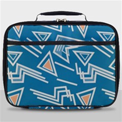 Abstract Pattern Geometric Backgrounds   Full Print Lunch Bag by Eskimos