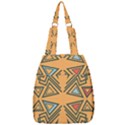 Abstract pattern geometric backgrounds   Center Zip Backpack View1