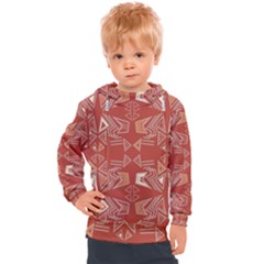 Abstract Pattern Geometric Backgrounds   Kids  Hooded Pullover by Eskimos