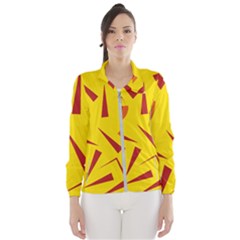 Abstract Pattern Geometric Backgrounds   Women s Windbreaker by Eskimos